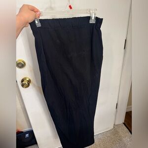 SHEIN MATERNITY Black High-Waist Pencil Skirt